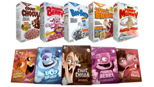 Water Based Inks Cereal Box Examples